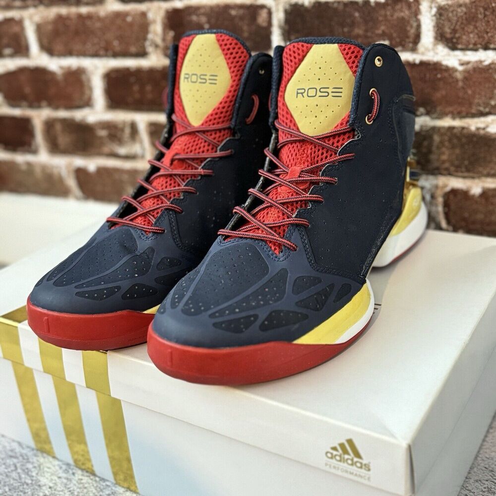 Adidas Derrick Rose 773 Men Size 13 Gold Medal Shoes Sneakers Original Box